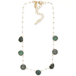 Promo 👏 Style & Co Mixed Color Stone Statement Necklace, 16 + 3 Extender, Created For Macy's Multi 🔔 -Style & Co Sales unnamed file 1085