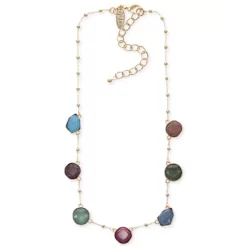 Promo 👏 Style & Co Mixed Color Stone Statement Necklace, 16 + 3 Extender, Created For Macy's Multi 🔔 -Style & Co Sales unnamed file 1086