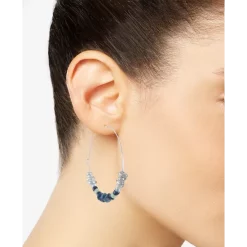 Cheapest 🌟 Style & Co Large Mixed Bead Hoop Earrings, 2.1, Created For Macy's Blue 😍 -Style & Co Sales unnamed file 1109