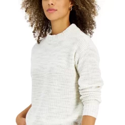 Brand new π Style & Co π© Women's Quarter-Zip Fleece Sweater, Created For Macy's Rose Fairisle π―