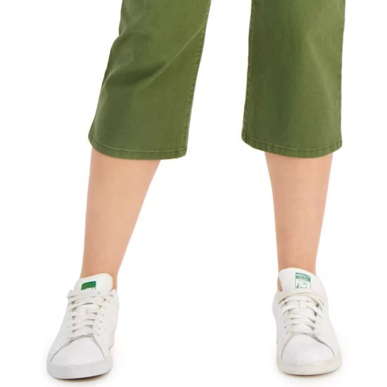 Discount π Style & Co Petite Wide-Leg Cropped Pants, Created For Macy's Winter Moss π₯ 8 Discount π Style & Co Petite Wide-Leg Cropped Pants, Created For Macy's Winter Moss π₯ - Image 6