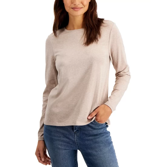 Coupon β¨ Style & Co Petite Classic Solid Long Sleeve T-Shirt, Created For Macy's New Pale Sage π 10 Coupon β¨ Style & Co Petite Classic Solid Long Sleeve T-Shirt, Created For Macy's New Pale Sage π - Image 8