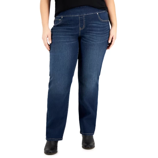 Cheap π₯ Style & Co Plus Size Mid-Rise Pull On Straight Leg π Jeans, Created For Macy's Key Change β 10 Cheap π₯ Style & Co Plus Size Mid-Rise Pull On Straight Leg π Jeans, Created For Macy's Key Change β - Image 8