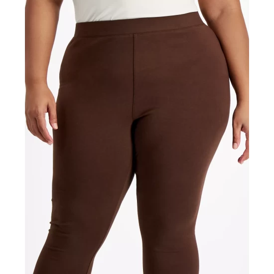 Promo π Style & Co Plus Size Basic Leggings, Created For Macy's Charcoal Heather β€οΈ 8 Promo π Style & Co Plus Size Basic Leggings, Created For Macy's Charcoal Heather β€οΈ - Image 6