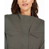 Best deal ✨ Style & Co 👩 Women's Quarter Zip Sherpa Pullover, Created For Macy's Gray Animal 🥰 -Style & Co Sales unnamed file 149