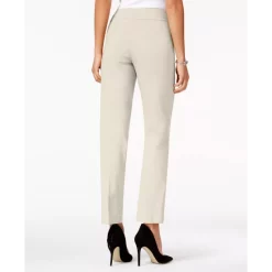 Cheap 🤩 Style & Co Petite High-Rise Natural Straight Leg 👖 Jeans, Created For Macy's Bright White 👏