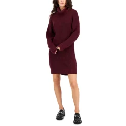 Hot Sale 🎁 INC International Concepts 👩 Women's Turtleneck Sweater 👗 Dress, Created For Macy's Medium Heather Grey 😍 -Style & Co Sales unnamed file 1533