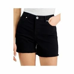 Brand new ✔️ Style & Co Petite Frayed-Hem Denim Shorts, Created For Macy's Deep Black 😍 -Style & Co Sales unnamed file 1578