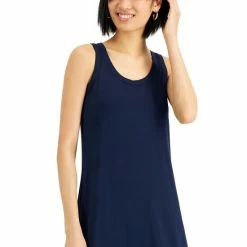 Best reviews of 🧨 Style & Co 👩 Women's Sleeveless Maxi 👗 Dress, Created For Macy's Industrial Blue 😀 -Style & Co Sales unnamed file 1632