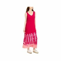Best Sale 👏 Style & Co 👩 Women's Tie-Dyed Sleeveless Maxi 👗 Dress, Created For Macy's Antique Peach 🌟 -Style & Co Sales unnamed file 1673
