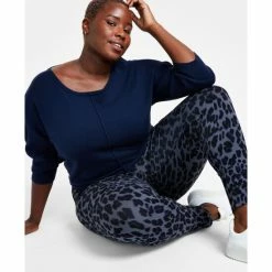 Brand new ⭐ Style & Co Plus Size Animal Print High Rise Leggings, Created For Macy's Classic Animal 🎁 -Style & Co Sales unnamed file 1694