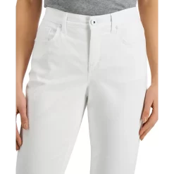 Buy 👏 Style & Co Curvy-Fit High Rise Straight-Leg 👖 Jeans, Created For Macy's Black Rinse 👍 -Style & Co Sales unnamed file 171