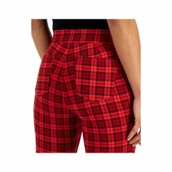 Coupon 😀 Style & Co Petite Plaid Ponté-Knit Pull-On Pants, Created For Macy's Fire ⌛ -Style & Co Sales unnamed file 1723