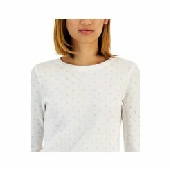 Best Pirce 😉 Style & Co Petite Star Waffle-Knit Top, Created For Macy's Star Print 👏 -Style & Co Sales unnamed file 1730