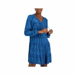 Brand new π Style & Co Petite Petite Gauze Tiered Shift π Dress, Created For Macy's Barret Tapestry Blue β 9 Brand new π Style & Co Petite Petite Gauze Tiered Shift π Dress, Created For Macy's Barret Tapestry Blue β -Style & Co Sales unnamed file 1737