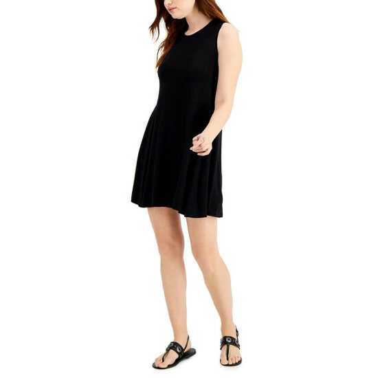 Best Sale π Style & Co Petite Sleeveless Mini π Dress, Created For Macy's Deep Black 𧨠3 Best Sale π Style & Co Petite Sleeveless Mini π Dress, Created For Macy's Deep Black π§¨