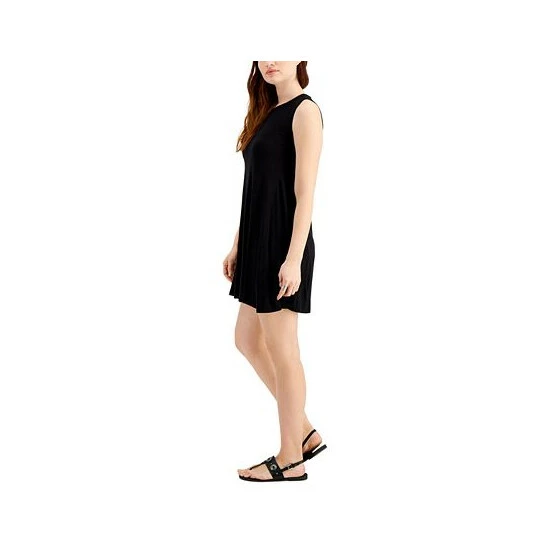 Best Sale π Style & Co Petite Sleeveless Mini π Dress, Created For Macy's Deep Black 𧨠5 Best Sale π Style & Co Petite Sleeveless Mini π Dress, Created For Macy's Deep Black 𧨠- Image 3
