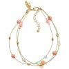 Top 10 💯 Style & Co Gold-Tone Mixed Bead Triple-Row Ankle Bracelet, Created For Macy's Pink 👍