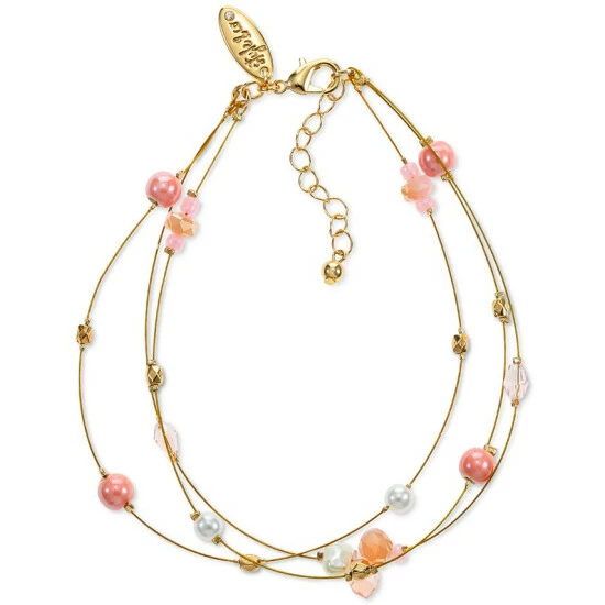 Top 10 π― Style & Co Gold-Tone Mixed Bead Triple-Row Ankle Bracelet, Created For Macy's Pink π 3 Top 10 π― Style & Co Gold-Tone Mixed Bead Triple-Row Ankle Bracelet, Created For Macy's Pink π