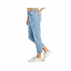 Deals 🎉 Style & Co 👩 Women's Rolled-Cuff Denim Girlfriend Jean, Created For Macy's Twilight 🤩 -Style & Co Sales unnamed file 1802