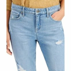 Deals 🎉 Style & Co 👩 Women's Rolled-Cuff Denim Girlfriend Jean, Created For Macy's Twilight 🤩 -Style & Co Sales unnamed file 1803