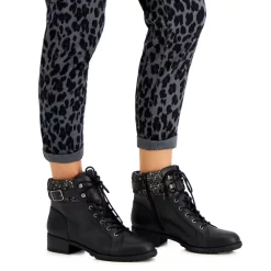 Outlet 🌟 Style & Co Gaiel Lace-Up Cold-Weather Lug Sole Booties, Created For Macy's Chocolate 🥰 -Style & Co Sales unnamed file 182