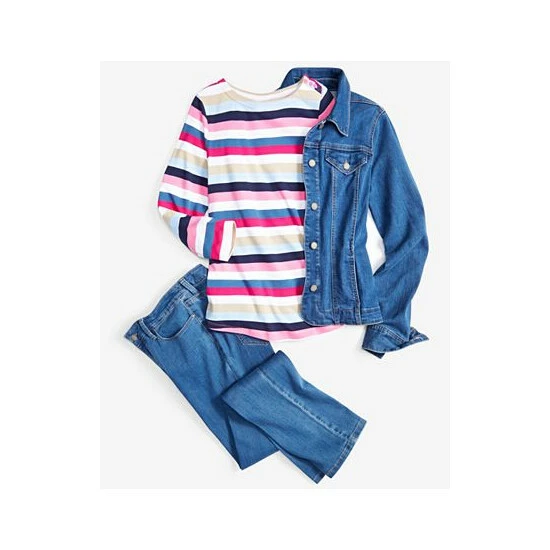 Best Pirce π Charter Club π© Women's Denim Jacket, Created For Macy's Heirloom Violet π€© 5 Best Pirce π Charter Club π© Women's Denim Jacket, Created For Macy's Heirloom Violet π€© - Image 3