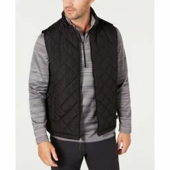 Coupon 😍 Hawke & Co. Outfitter Men's Quilted Vest, Created For Macy's Loden 🎉