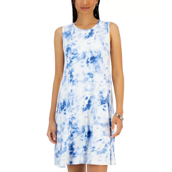 Cheap π Style & Co π© Women's Printed Flip-Flop π Dress, Created For Macy's Scarlet Crush π 6 Cheap π Style & Co π© Women's Printed Flip-Flop π Dress, Created For Macy's Scarlet Crush π - Image 4