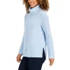 Flash Sale 🥰 Style & Co 👩 Women's Printed Crewneck Fleece Tunic, Created For Macy's Navy Fairisle 😀 -Style & Co Sales unnamed file 275