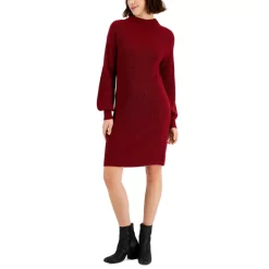 Discount 👍 Style & Co 👩 Women's Mock-Turtleneck Sweater 👗 Dress, Created For Macy's Industrial Blue ⭐ -Style & Co Sales unnamed file 399