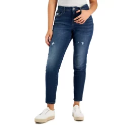 Discount ❤️ Style & Co 👩 Women's High Rise Skinny Ankle 👖 Jeans, Created For Macy's Epiphany 🧨