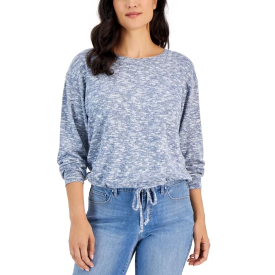 Budget β Style & Co π© Women's Joy Plaid Holiday Sweatshirt, Created For Macy's Joy Shine β¨ 4 Budget β Style & Co π© Women's Joy Plaid Holiday Sweatshirt, Created For Macy's Joy Shine β¨ - Image 2