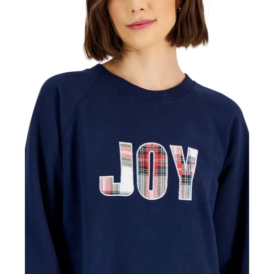 Budget β Style & Co π© Women's Joy Plaid Holiday Sweatshirt, Created For Macy's Joy Shine β¨ 6 Budget β Style & Co π© Women's Joy Plaid Holiday Sweatshirt, Created For Macy's Joy Shine β¨ - Image 4