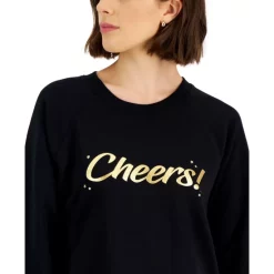 Best Pirce βοΈ Style & Co π© Women's Foiled Graphic-Print Holiday Sweatshirt, Created For Macy's Cheers π 9 Best Pirce βοΈ Style & Co π© Women's Foiled Graphic-Print Holiday Sweatshirt, Created For Macy's Cheers π -Style & Co Sales unnamed file 453