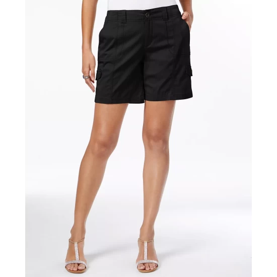 Brand new π Style & Co π© Women's Comfort-Waist Cargo Shorts, Created For Macy's Medium Chambray π₯° 6 Brand new π Style & Co π© Women's Comfort-Waist Cargo Shorts, Created For Macy's Medium Chambray π₯° - Image 4