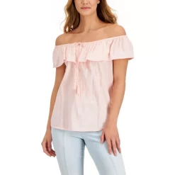 Brand new 💯 Style & Co 👩 Women's Off-The-Shoulder Top, Created For Macy's Omphalodes 🤩 -Style & Co Sales unnamed file 554