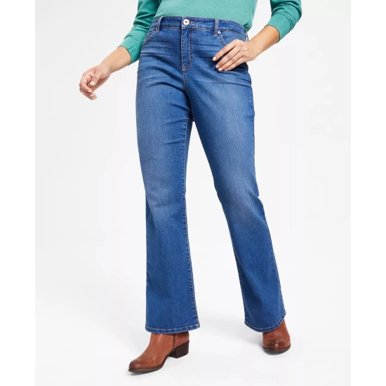 Buy π Style & Co Distressed Girlfriend π Jeans, Created For Macy's Indigo Ski π€© 6 Buy π Style & Co Distressed Girlfriend π Jeans, Created For Macy's Indigo Ski π€© - Image 4