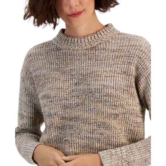 Wholesale π Style & Co Petite Space-Dye Crewneck Pullover Sweater, Created For Macy's Scarlet Crush β¨ 4 Wholesale π Style & Co Petite Space-Dye Crewneck Pullover Sweater, Created For Macy's Scarlet Crush β¨ - Image 2