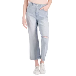 New 🧨 Style & Co Slouchy-Fit High-Rise Cropped 👖 Jeans, Created For Macy's Silver Valley 🔥 -Style & Co Sales unnamed file 664