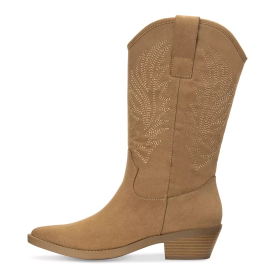 Hot Sale π Style & Co Miyyaa Western Booties, Created For Macy's Taupe 𧨠9 Hot Sale π Style & Co Miyyaa Western Booties, Created For Macy's Taupe 𧨠- Image 7