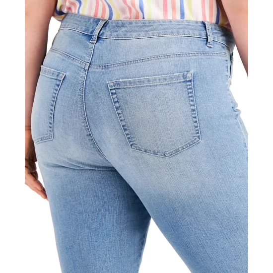 Cheapest 𧨠Style & Co Plus Size High-Rise Straight π Jeans, Created For Macy's Fortress π 11 Cheapest 𧨠Style & Co Plus Size High-Rise Straight π Jeans, Created For Macy's Fortress π - Image 9