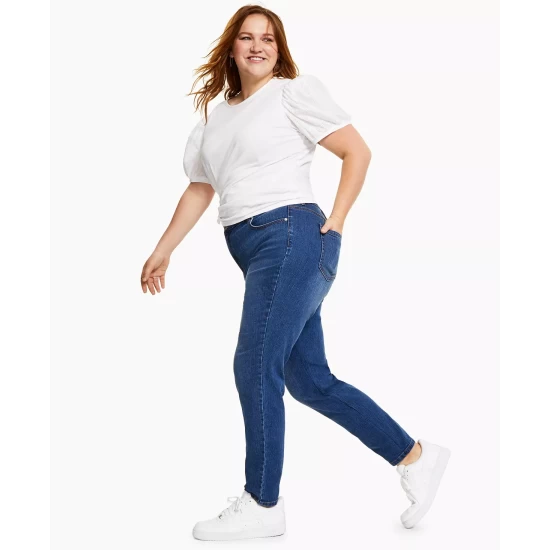 Cheapest 𧨠Style & Co Plus Size High-Rise Straight π Jeans, Created For Macy's Fortress π 13 Cheapest 𧨠Style & Co Plus Size High-Rise Straight π Jeans, Created For Macy's Fortress π - Image 11