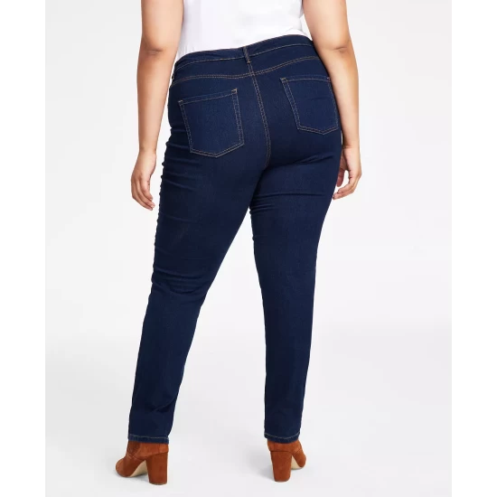 Cheapest 𧨠Style & Co Plus Size High-Rise Straight π Jeans, Created For Macy's Fortress π 14 Cheapest 𧨠Style & Co Plus Size High-Rise Straight π Jeans, Created For Macy's Fortress π - Image 12