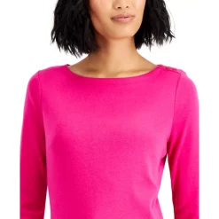 Brand new 😀 Style & Co Petite Sherpa Tunic Pullover, Created For Macy's White Plaid 🥰