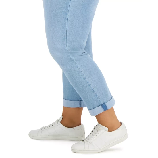 Best Pirce π Style & Co Plus Size Girlfriend π Jeans, Created For Macy's Bright White π 12 Best Pirce π Style & Co Plus Size Girlfriend π Jeans, Created For Macy's Bright White π - Image 10