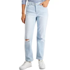 Outlet ✨ Style & Co Petite Mid-Rise Natural Straight-Leg 👖 Jeans, Created For Macy's Good Luck 🔥 -Style & Co Sales unnamed file 837