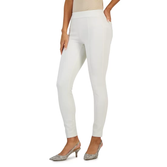 Budget π Style & Co π© Women's Ponte Pull-On Pants, Created For Macy's Evening Olive π 7 Budget π Style & Co π© Women's Ponte Pull-On Pants, Created For Macy's Evening Olive π - Image 5
