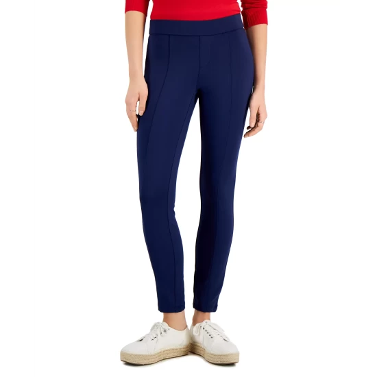 Budget π Style & Co π© Women's Ponte Pull-On Pants, Created For Macy's Evening Olive π 9 Budget π Style & Co π© Women's Ponte Pull-On Pants, Created For Macy's Evening Olive π - Image 7