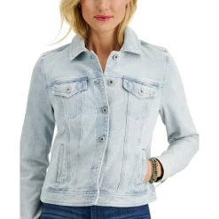 Outlet ✨ Style & Co Petite Mid-Rise Natural Straight-Leg 👖 Jeans, Created For Macy's Good Luck 🔥